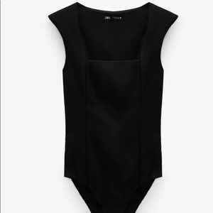 Zara black bodysuit